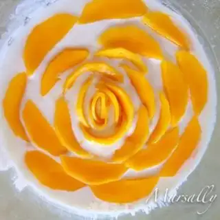 Make Homemade mango yogurt step 6