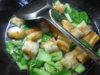 Make Soup with greasy sauce step 5