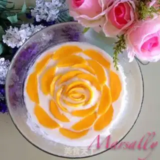 Make Homemade mango yogurt step 7