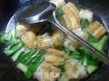 Make Soup with greasy sauce step 8