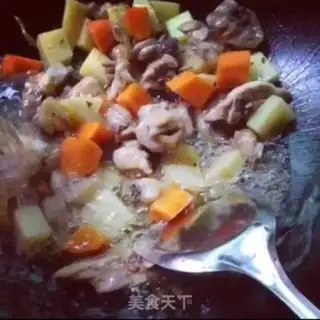 Make Curry chicken step 2