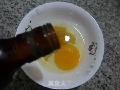 Make Curry egg noodles step 1
