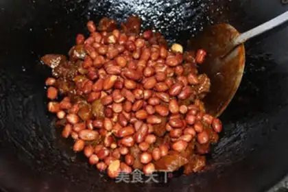 Make Peanut beef sauce step 6