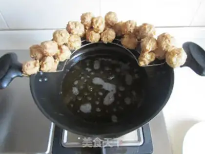 Make Cracked tofuballs step 5