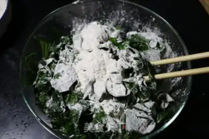 Make The red potato leaf nest step 3
