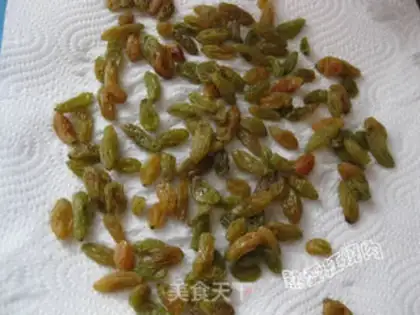 Make Coconut raisins step 6