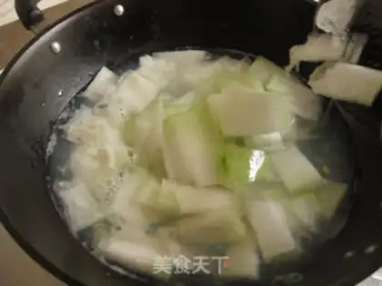 Make Oil-free melon soup step 5