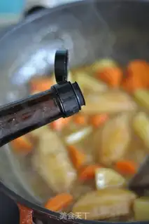 Make Curry chicken wings step 5