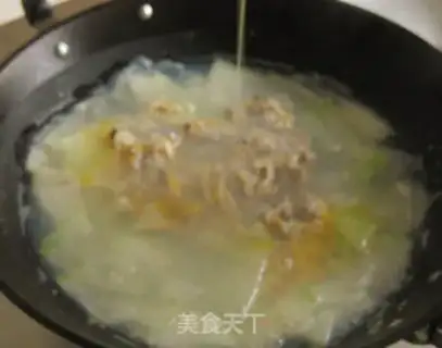 Make Oil-free melon soup step 7