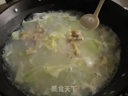Make Oil-free melon soup step 8