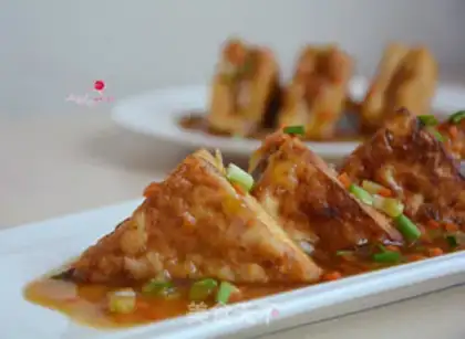 Make Fried tofu step 14
