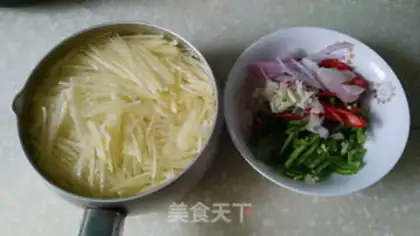 Make Pepper potato step 1