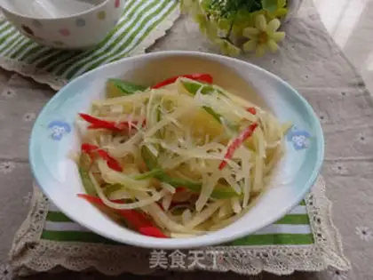 Make Pepper potato step 6