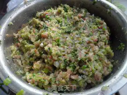 Make Celery pickle dumplings step 7