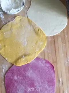 Make Triple butterflies step 1