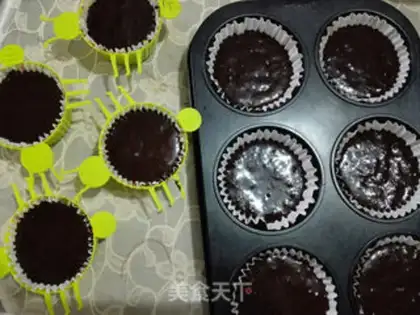 Make Chocolate cupcakes step 6