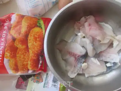 Make - Soccer fish chops step 0