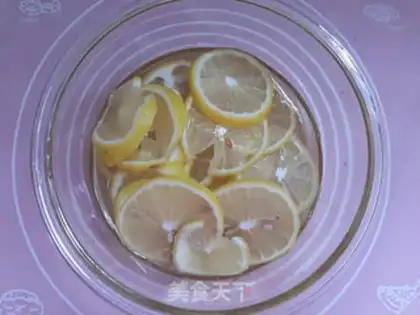 Make Lemon tea step 2