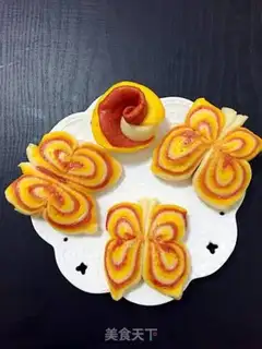 Make Triple butterflies step 8
