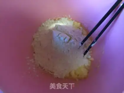 Make Panda cookies step 1