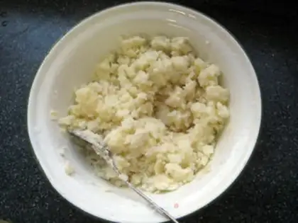 Make Samurai mashed salad step 4