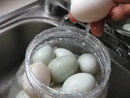 Make Homemade duck eggs step 0