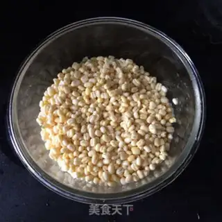 Make Green bean cake step 1