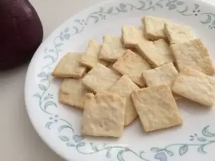 Make Milk crackers step 9