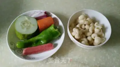 Make Three Ding noodles step 0