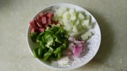 Make Three Ding noodles step 1
