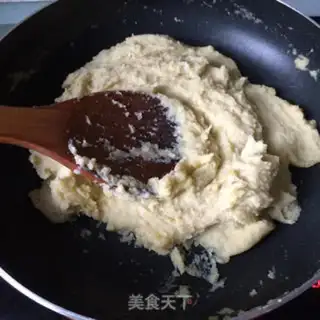 Make Green bean cake step 5