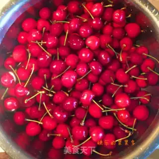 Make Homemade cherry jam step 0
