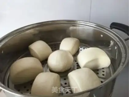 Make A hand knife to cut white buns step 11