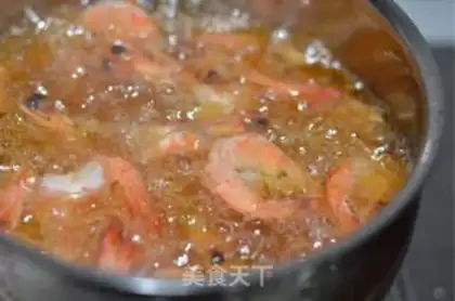 Make Thai spicy shrimp step 1