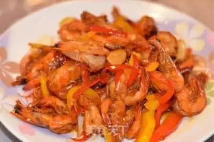 Make Thai spicy shrimp step 4