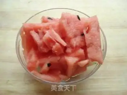 Make Watermelon lemon soda step 1