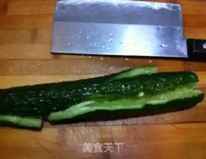 Make Cool cucumber step 0