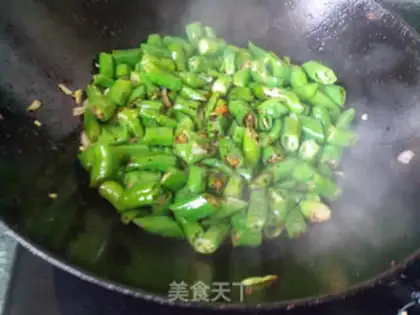 Make Chili fried meat step 8