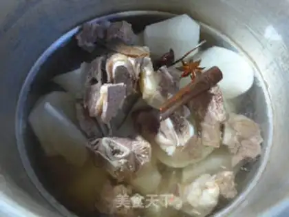 Make Steakbone radish soup step 5