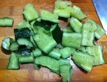 Make Cool cucumber step 1