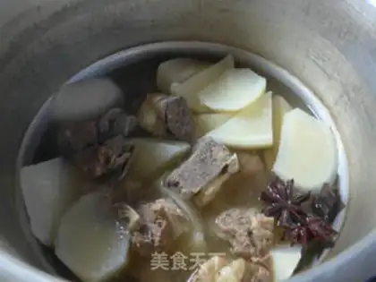 Make Steakbone radish soup step 7