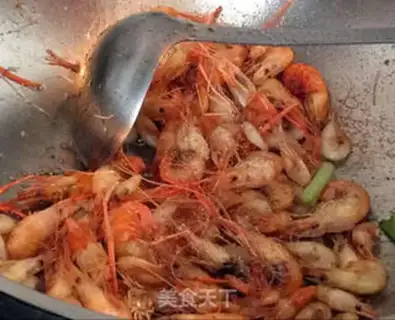 Make Pryapple salt, shrimp step 4