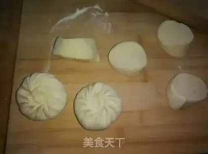 Make Bean-bread egg buns step 9