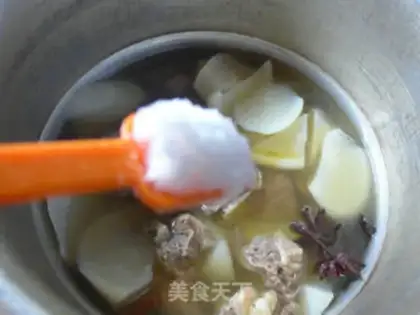 Make Steakbone radish soup step 9