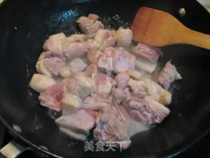 Make Red duck tofu step 1