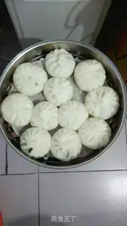 Make Bean-bread egg buns step 12