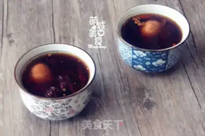 Make Red-tree egg cinnamon tea step 5