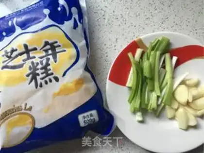 Make Cheese and shrimp step 0