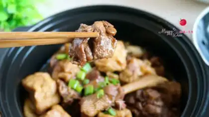 Make Red duck tofu step 7