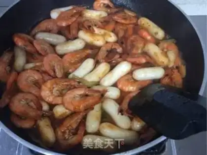 Make Cheese and shrimp step 7